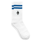 Ethereum Logo (Original) - Tennissocken - Weiß/Blau
