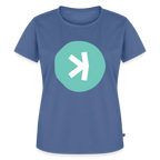 Kaspa Logo hell (Original) - Damen T-Shirt Premium - Taubenblau