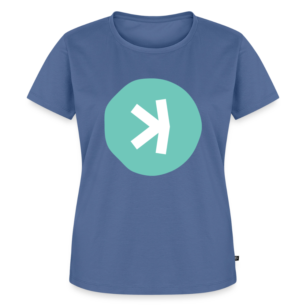 Kaspa Logo hell (Original) - Damen T-Shirt Premium - Taubenblau