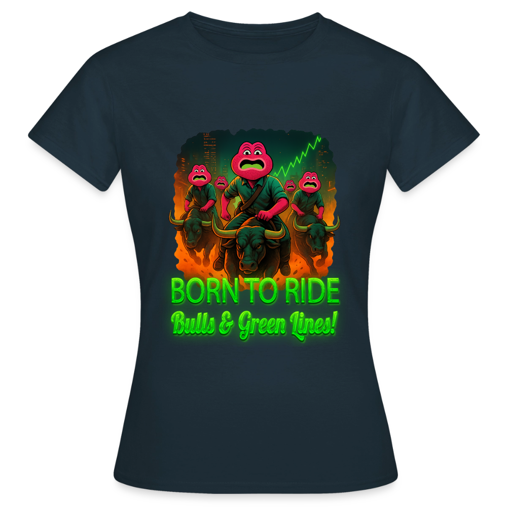 Jerry Born to Ride (Fan-Art) - Damen T-Shirt - Navy