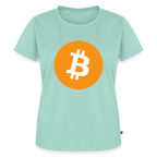 Bitcoin Logo (Original) - Damen T-Shirt Premium - Mint 