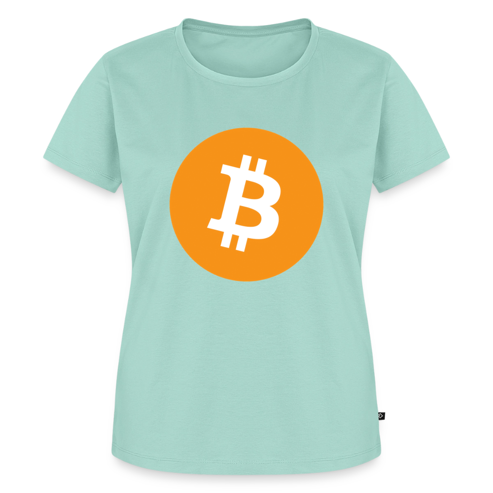 Bitcoin Logo (Original) - Damen T-Shirt Premium - Mint 