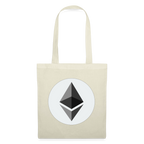 Ethereum Logo (Original) - Stofftasche - Natur