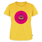 Jerry The Turtle Logo (Remix-Design) - Damen T-Shirt Premium - Sonnengelb