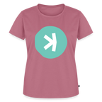 Kaspa Logo hell (Original) - Damen T-Shirt Premium - Mauve