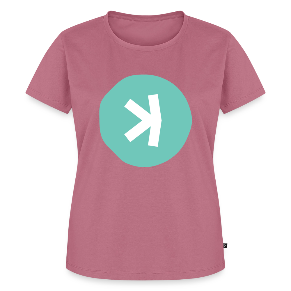 Kaspa Logo hell (Original) - Damen T-Shirt Premium - Mauve