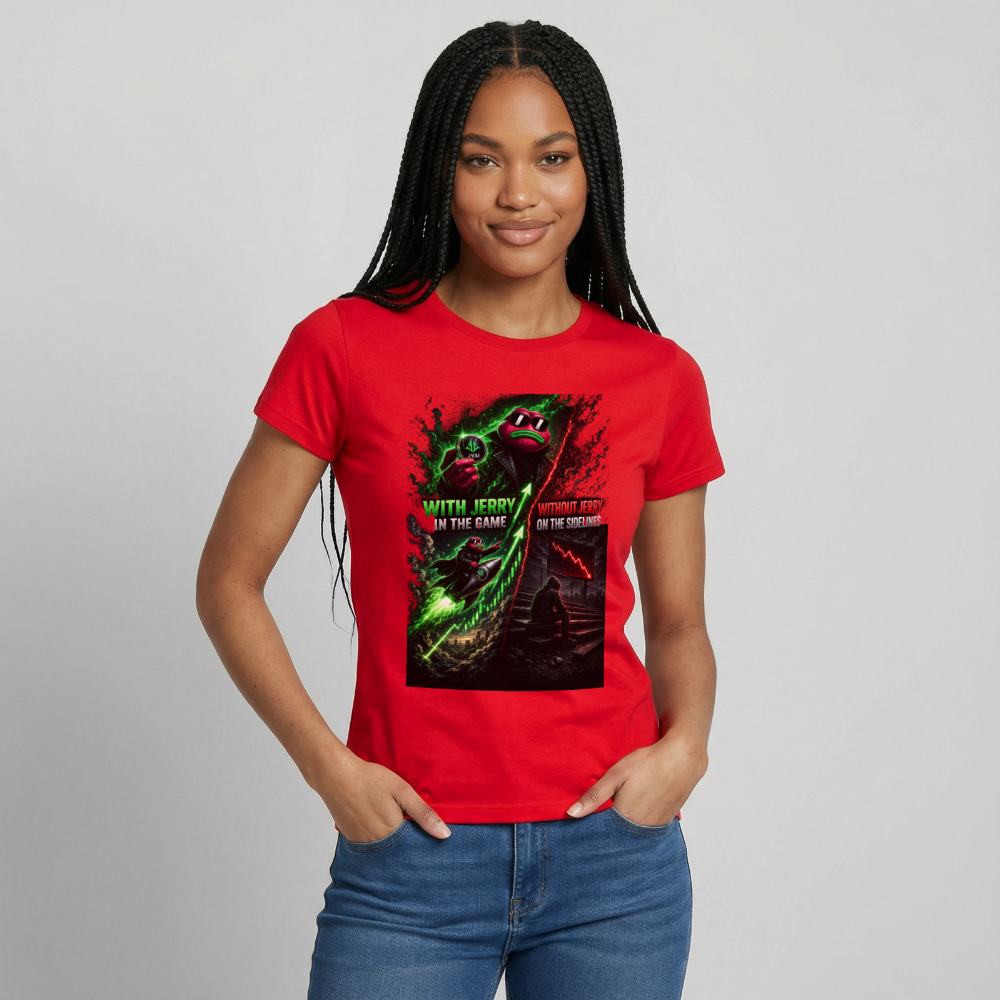 Jerry Game (Fan-Art) - Damen T-Shirt - Rot