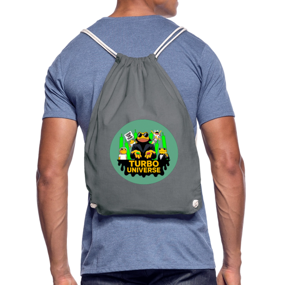 Turbo Universe (Fan-Art) - Turnbeutel - Grau
