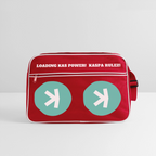 Kaspa Rulez hell (Original) - Retro Tasche - Rot/Weiß