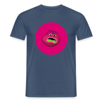 Jerry The Turtle Logo (Remix-Design) - Herren T-Shirt - Dunkles Denimblau