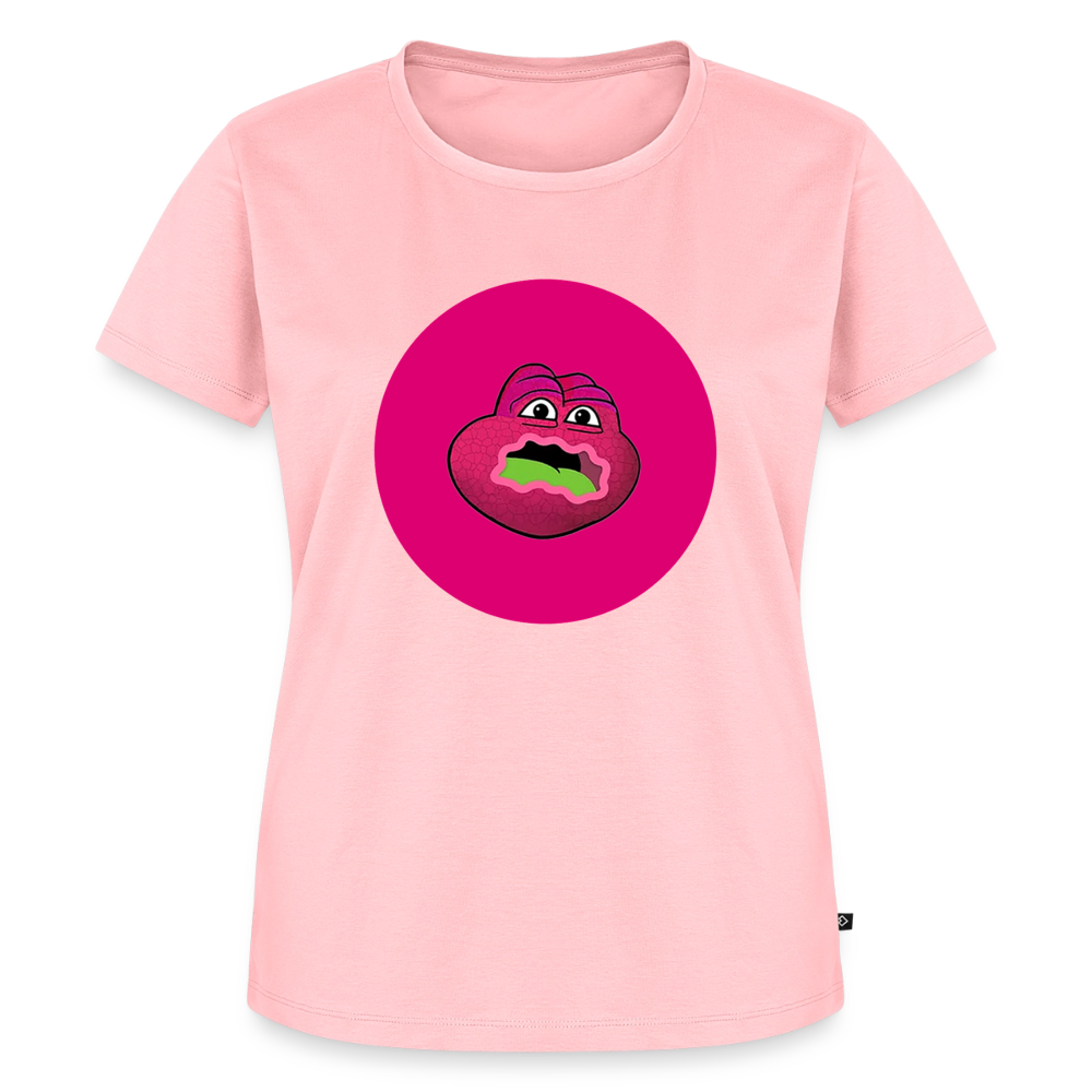 Jerry The Turtle Logo (Remix-Design) - Damen T-Shirt Premium - Rosa