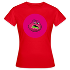 Jerry The Turtle Logo (Remix-Design) - Damen T-Shirt - Rot