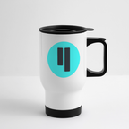 Qubic Logo (Original) - Thermobecher - Weiß