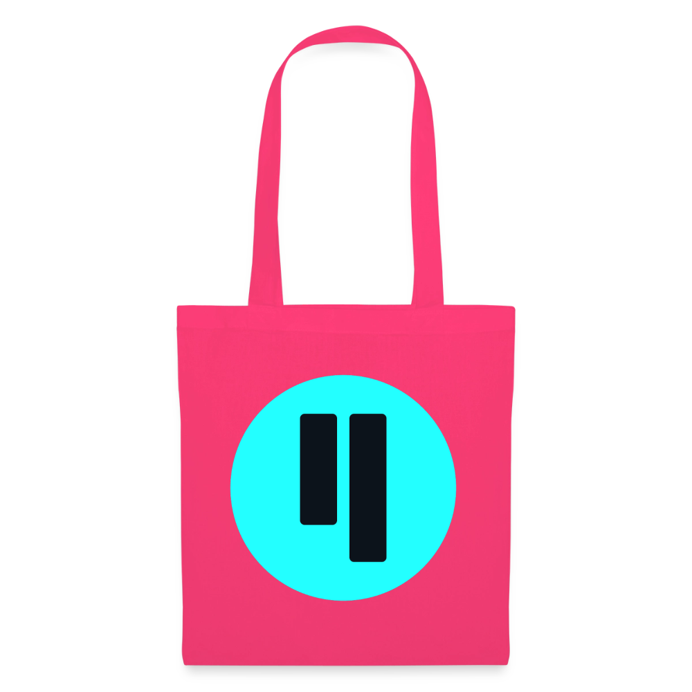 Qubic Logo (Original) - Stofftasche - Azalea