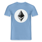 Ethereum Logo (Original) - Herren T-Shirt - Carolina Blue