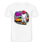 Jerry Streetart (Fan-Art) - Herren T-Shirt - Weiß