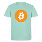 Bitcoin Logo (Original) - Herren T-Shirt Premium - Mint 