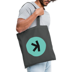 Kaspa Logo dunkel (Original) - Stofftasche - Graphite