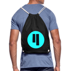 Qubic Logo (Original) - Turnbeutel - Schwarz