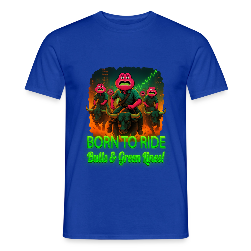 Jerry Born to Ride (Fan-Art) - Herren T-Shirt - Dunkelblau