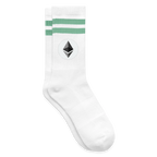 Ethereum Logo (Original) - Tennissocken - Weiß/Mint