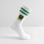Jerry Born to Ride (Fan-Art) - Tennissocken Premium - Weiß/Grün
