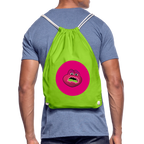 Jerry The Turtle Logo (Remix-Design) - Turnbeutel - Neongrün