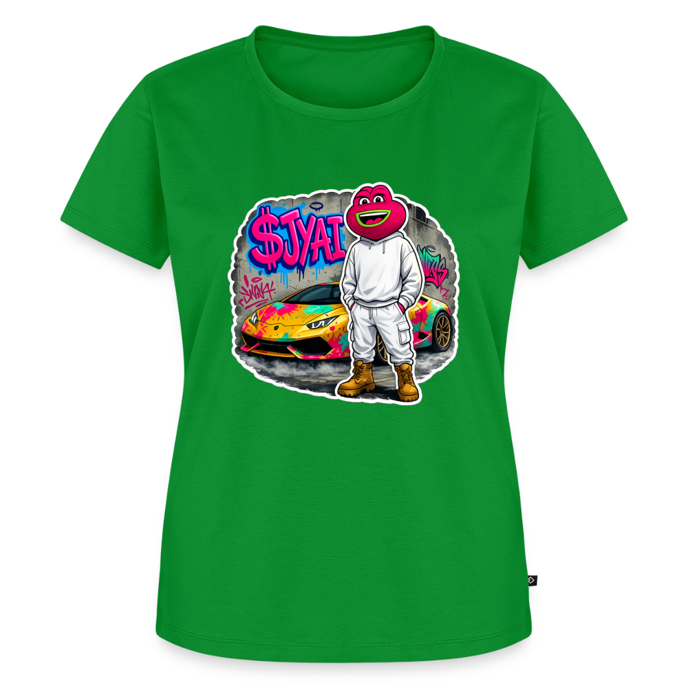 Jerry Streetart (Fan-Art) - Damen T-Shirt Premium - Grün