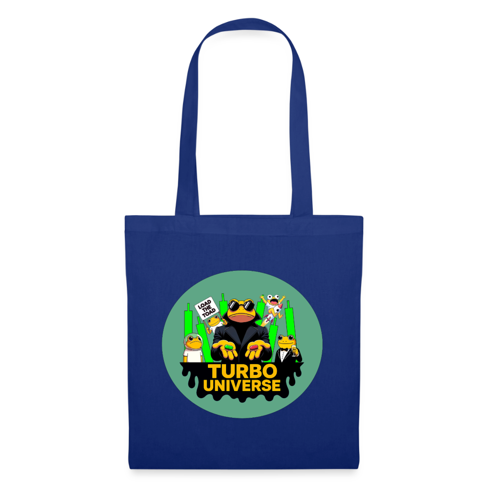 Turbo Universe (Fan-Art) - Stofftasche - Royalblau