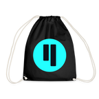 Qubic Logo (Original) - Turnbeutel - Schwarz