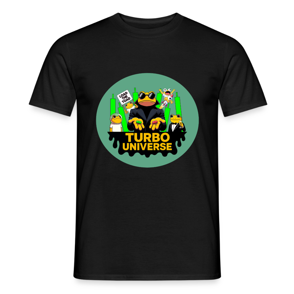 Turbo Universe (Fan-Art) - Herren T-Shirt - Schwarz