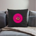 Jerry The Turtle Logo (Remix-Design) - Polster 44 x 44 cm - Schwarz