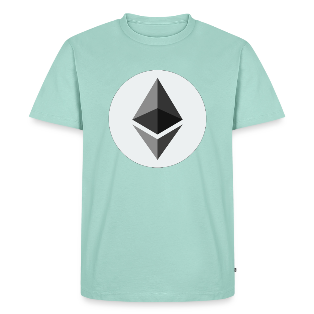 Ethereum Logo (Original) - Herren T-Shirt Premium - Mint 