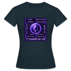 Ethereum Logo (Original) - Damen T-Shirt - Navy