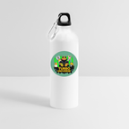 Turbo Universe (Fan-Art) - Trinkflasche mit Karabiner 750 ml - Weiß