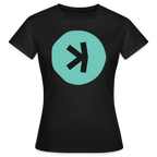 Kaspa Logo dunkel (Original) - Damen T-Shirt - Schwarz