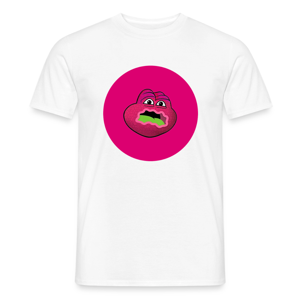 Jerry The Turtle Logo (Remix-Design) - Herren T-Shirt - Weiß