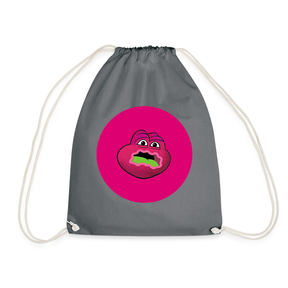 Jerry The Turtle Logo (Remix-Design) - Turnbeutel - Grau