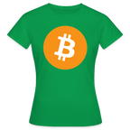 Bitcoin Logo (Original) - Damen T-Shirt - Kelly Green