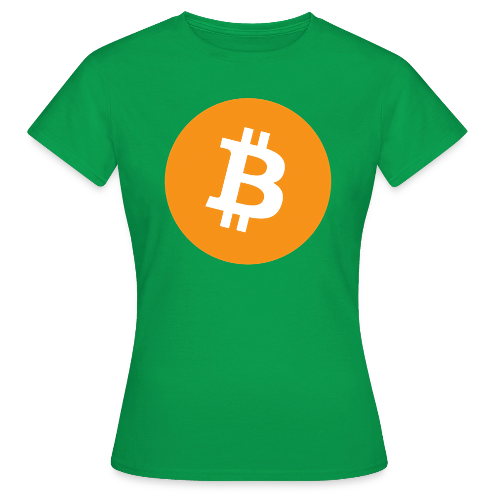 Bitcoin Logo (Original) - Damen T-Shirt - Kelly Green