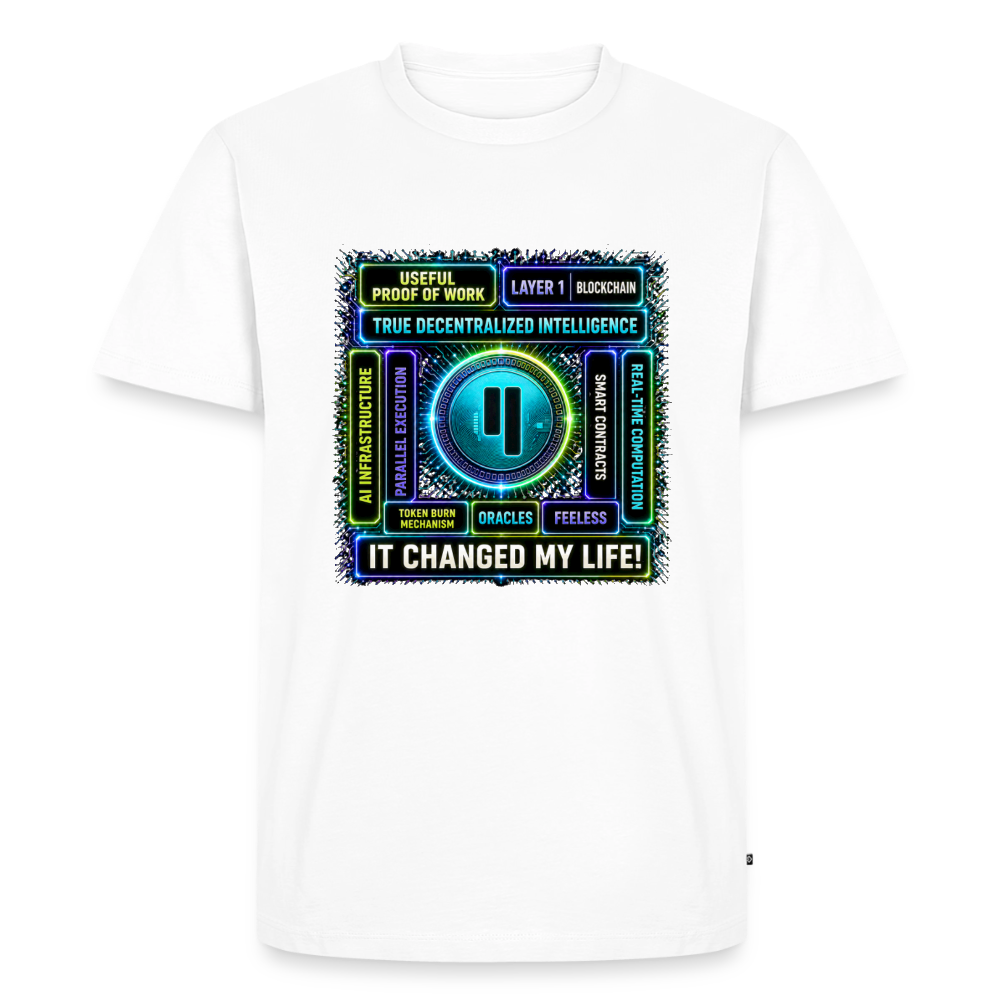 Qubic Changed Life (Fan-Art) - Herren T-Shirt Premium - Weiß