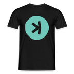 Kaspa Logo dunkel (Original) - Herren T-Shirt - Schwarz