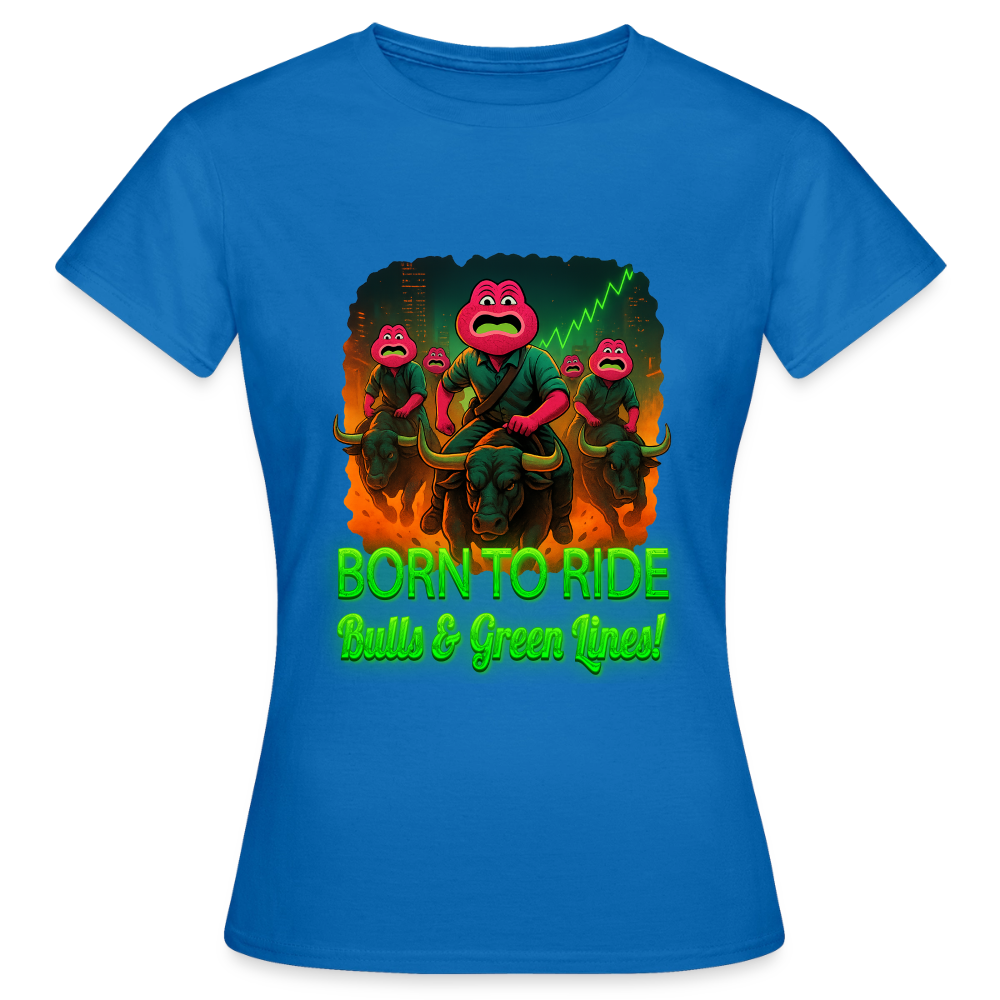 Jerry Born to Ride (Fan-Art) - Damen T-Shirt - Royalblau