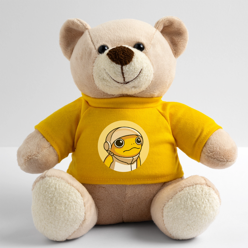 Turbo Logo (Original) - Teddybär - Sonnengelb