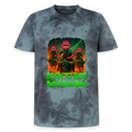 Jerry Born to Ride (Fan-Art) - Unisex T-Shirt Premium Tie Dye - Schwarz/Blau