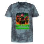 Jerry Born to Ride (Fan-Art) - Unisex T-Shirt Premium Tie Dye - Schwarz/Blau