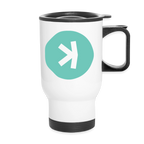 Kaspa Logo hell (Original) - Thermobecher - Weiß