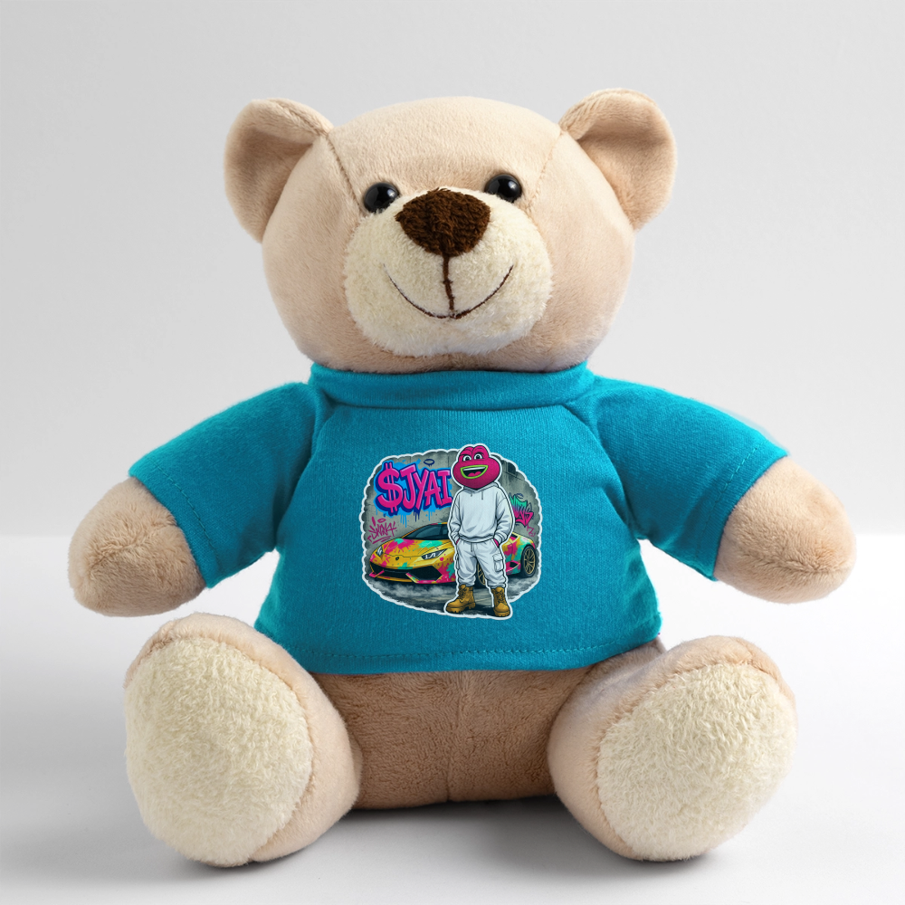 Jerry Streetart (Fan-Art) - Teddybär - Atollblau