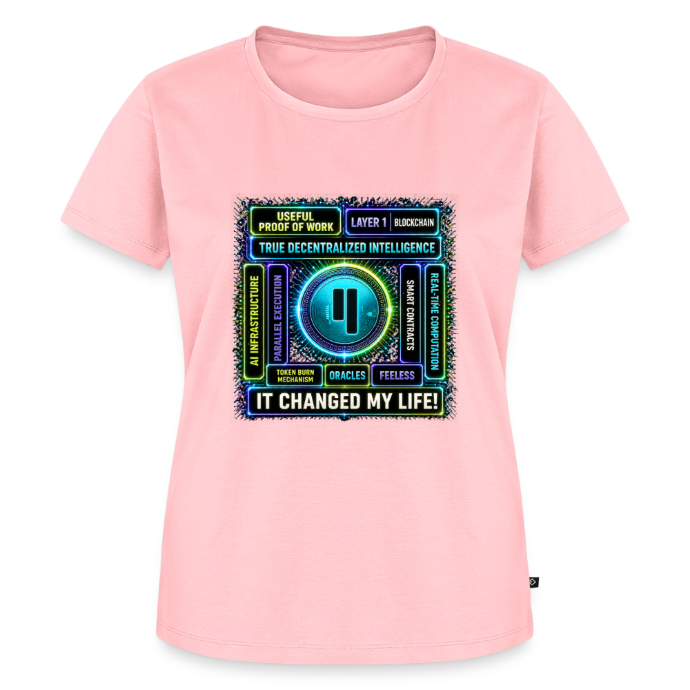 Qubic Changed Life (Fan-Art) - Damen T-Shirt Premium - Rosa