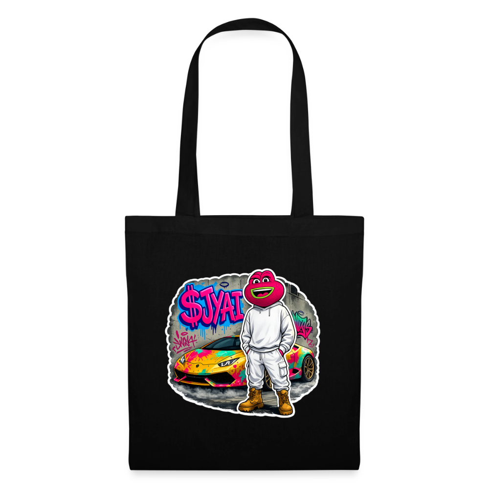 Jerry Streetart (Fan-Art) - Stofftasche - Schwarz
